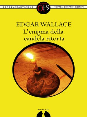 cover image of L'enigma della candela ritorta